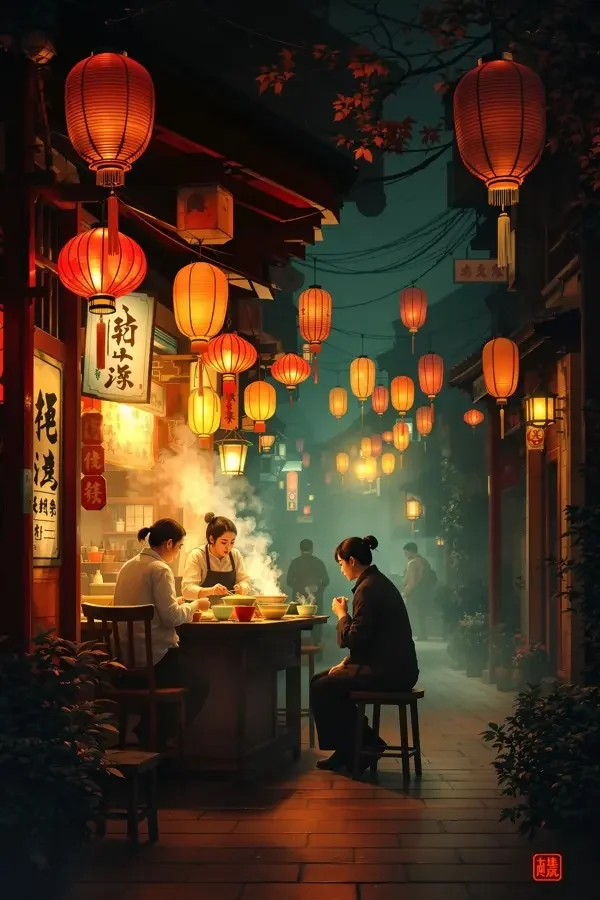 《一碗热汤面》短剧封面 - 韩剧网tv
